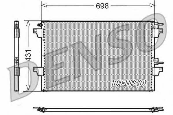DENSO DCN23022 Радіатор кондиціонера (Конденсатор) DCN23022: Приваблива ціна - Купити в Україні на EXIST.UA!