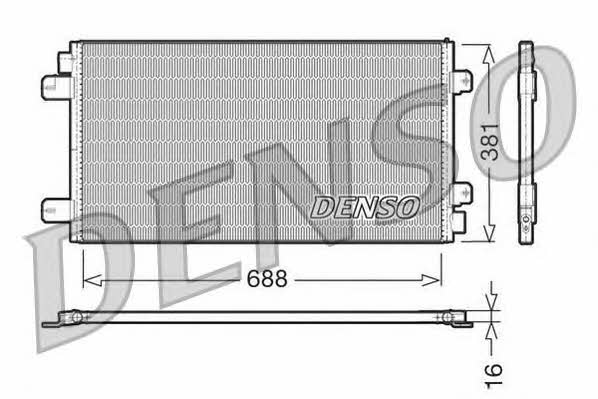 DENSO DCN23024 Радіатор кондиціонера (Конденсатор) DCN23024: Приваблива ціна - Купити в Україні на EXIST.UA!