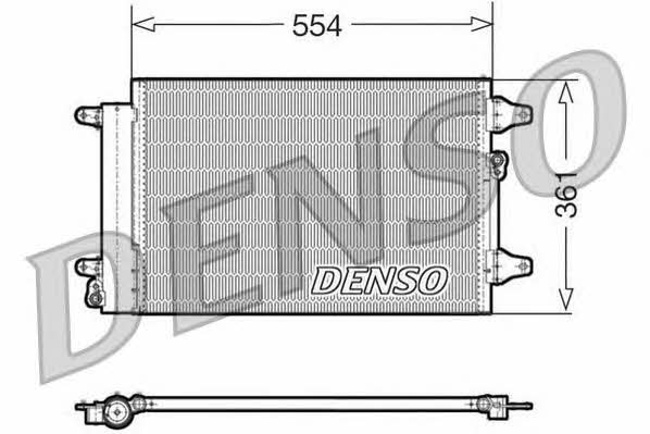 DENSO DCN32015 Радіатор кондиціонера (Конденсатор) DCN32015: Приваблива ціна - Купити в Україні на EXIST.UA!