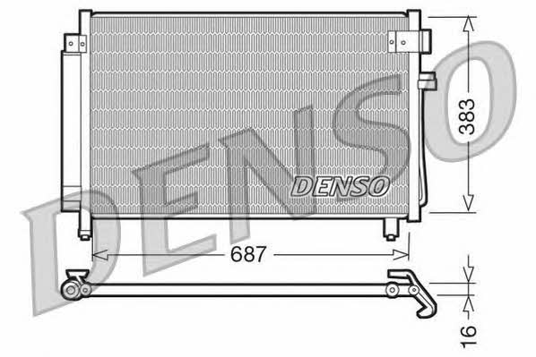 DENSO DCN36002 Радіатор кондиціонера (Конденсатор) DCN36002: Купити в Україні - Добра ціна на EXIST.UA!