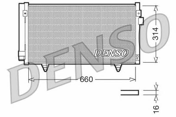 DENSO DCN36003 Радіатор кондиціонера (Конденсатор) DCN36003: Купити в Україні - Добра ціна на EXIST.UA!