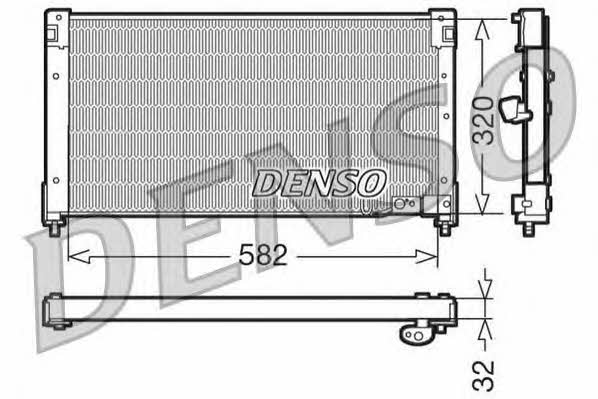 DENSO DCN40001 Радіатор кондиціонера (Конденсатор) DCN40001: Купити в Україні - Добра ціна на EXIST.UA!