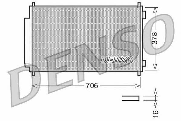 DENSO DCN40002 Радіатор кондиціонера (Конденсатор) DCN40002: Купити в Україні - Добра ціна на EXIST.UA!