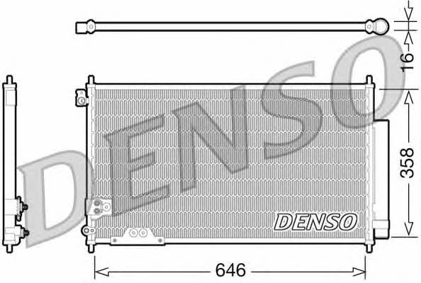 DENSO DCN40009 Радіатор кондиціонера (Конденсатор) DCN40009: Купити в Україні - Добра ціна на EXIST.UA!