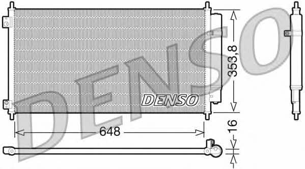 DENSO DCN40010 Радіатор кондиціонера (Конденсатор) DCN40010: Купити в Україні - Добра ціна на EXIST.UA!