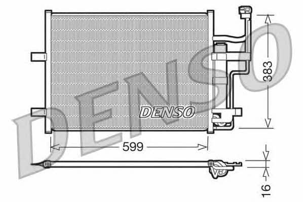 DENSO DCN44003 Радіатор кондиціонера (Конденсатор) DCN44003: Приваблива ціна - Купити в Україні на EXIST.UA!