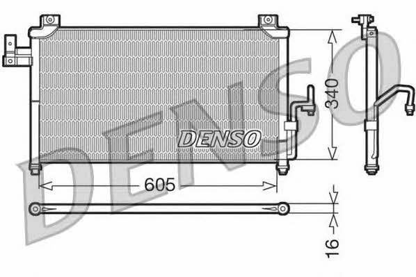 DENSO DCN44005 Радіатор кондиціонера (Конденсатор) DCN44005: Купити в Україні - Добра ціна на EXIST.UA!