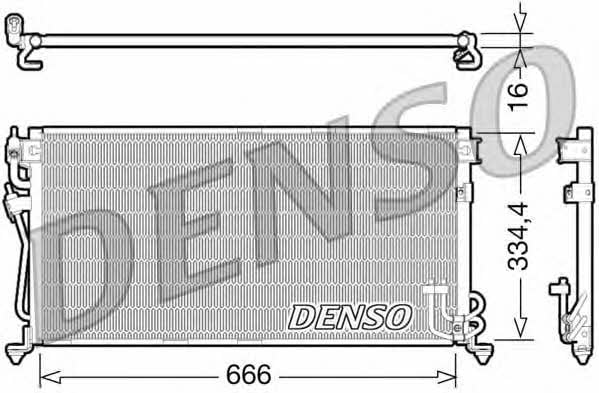 DENSO DCN45002 Радіатор кондиціонера (Конденсатор) DCN45002: Купити в Україні - Добра ціна на EXIST.UA!