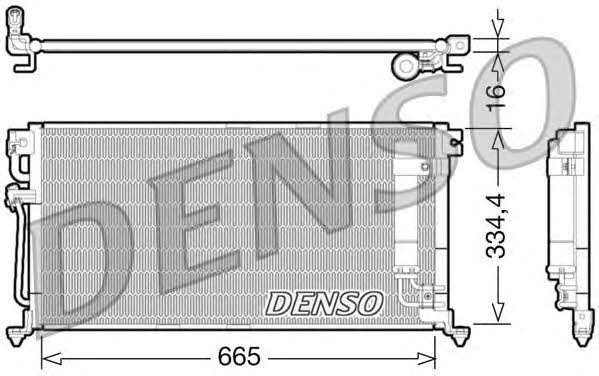 DENSO DCN45003 Радіатор кондиціонера (Конденсатор) DCN45003: Купити в Україні - Добра ціна на EXIST.UA!