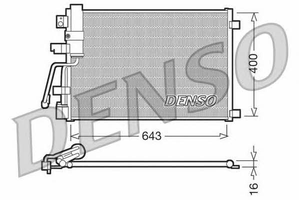 DENSO DCN46003 Радіатор кондиціонера (Конденсатор) DCN46003: Приваблива ціна - Купити в Україні на EXIST.UA!