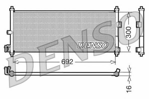 DENSO DCN46011 Радіатор кондиціонера (Конденсатор) DCN46011: Купити в Україні - Добра ціна на EXIST.UA!