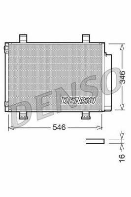 DENSO DCN47001 Радіатор кондиціонера (Конденсатор) DCN47001: Купити в Україні - Добра ціна на EXIST.UA!