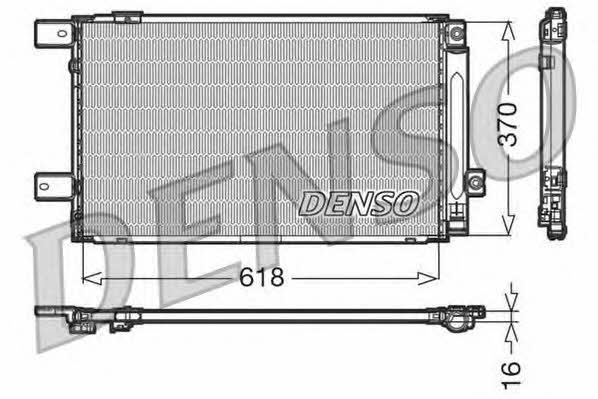 DENSO DCN50005 Радіатор кондиціонера (Конденсатор) DCN50005: Приваблива ціна - Купити в Україні на EXIST.UA!