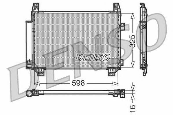 DENSO DCN50007 Радіатор кондиціонера (Конденсатор) DCN50007: Купити в Україні - Добра ціна на EXIST.UA!