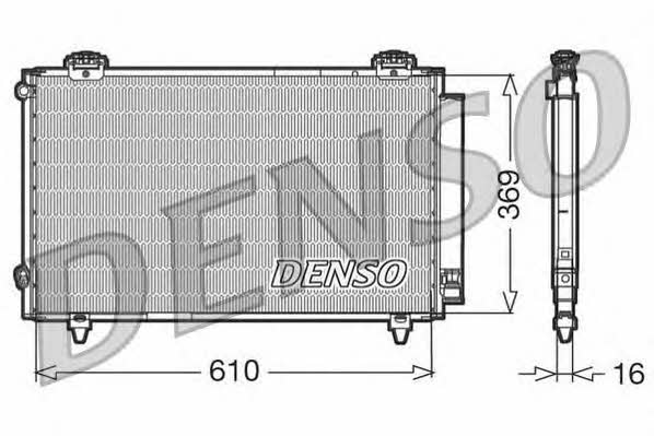 DENSO DCN50008 Радіатор кондиціонера (Конденсатор) DCN50008: Купити в Україні - Добра ціна на EXIST.UA!