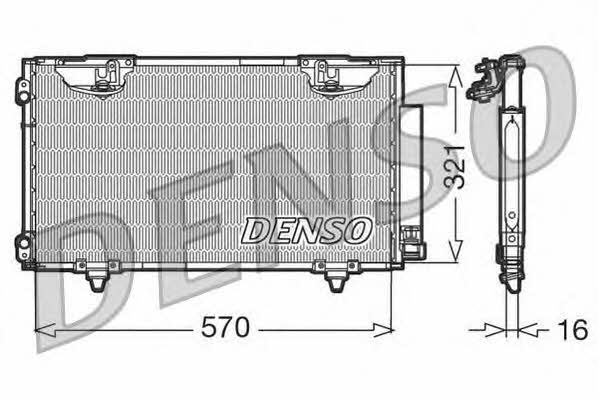 DENSO DCN50010 Радіатор кондиціонера (Конденсатор) DCN50010: Приваблива ціна - Купити в Україні на EXIST.UA!