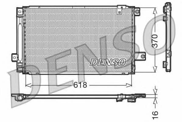 DENSO DCN50013 Радіатор кондиціонера (Конденсатор) DCN50013: Купити в Україні - Добра ціна на EXIST.UA!