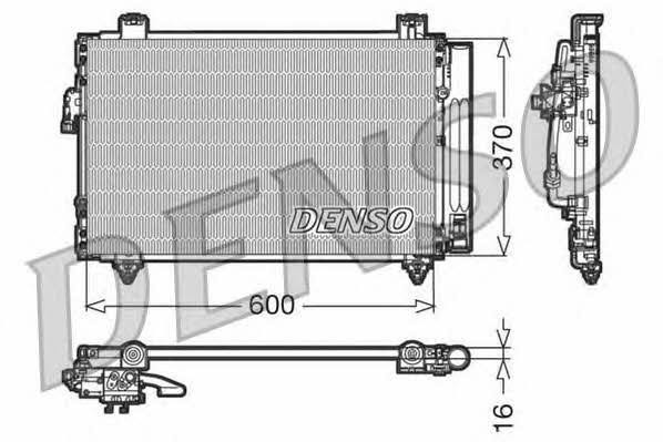 DENSO DCN50014 Радіатор кондиціонера (Конденсатор) DCN50014: Купити в Україні - Добра ціна на EXIST.UA!