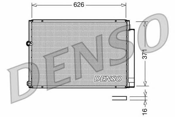 DENSO DCN50018 Радіатор кондиціонера (Конденсатор) DCN50018: Купити в Україні - Добра ціна на EXIST.UA!