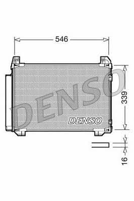 DENSO DCN50025 Радіатор кондиціонера (Конденсатор) DCN50025: Купити в Україні - Добра ціна на EXIST.UA!