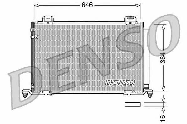 DENSO DCN50026 Радіатор кондиціонера (Конденсатор) DCN50026: Купити в Україні - Добра ціна на EXIST.UA!