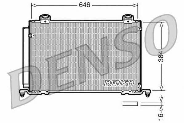 DENSO DCN50027 Радіатор кондиціонера (Конденсатор) DCN50027: Приваблива ціна - Купити в Україні на EXIST.UA!