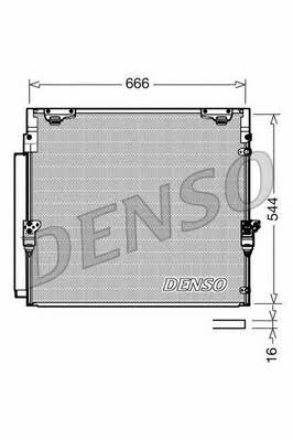 DENSO DCN50036 Радіатор кондиціонера (Конденсатор) DCN50036: Купити в Україні - Добра ціна на EXIST.UA!