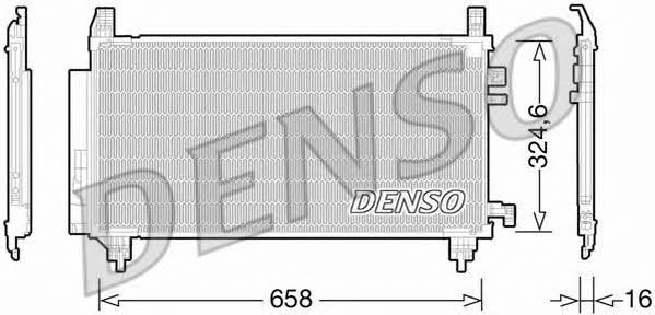 DENSO DCN50046 Радіатор кондиціонера (Конденсатор) DCN50046: Приваблива ціна - Купити в Україні на EXIST.UA!