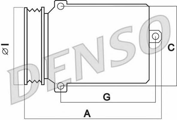 Купить DENSO DCP02045 по низкой цене в Украине!