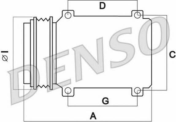 Купить DENSO DCP05008 по низкой цене в Украине!