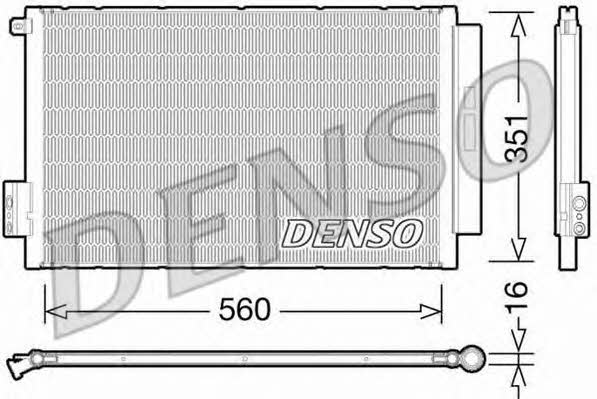 DENSO DCN09043 Радіатор кондиціонера (Конденсатор) DCN09043: Купити в Україні - Добра ціна на EXIST.UA!