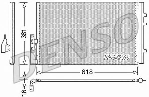 DENSO DCN05014 Радіатор кондиціонера (Конденсатор) DCN05014: Приваблива ціна - Купити в Україні на EXIST.UA!