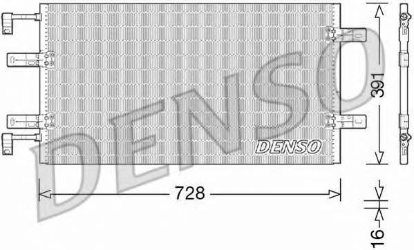 DENSO DCN23036 Радіатор кондиціонера (Конденсатор) DCN23036: Купити в Україні - Добра ціна на EXIST.UA!