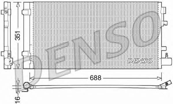 DENSO DCN23031 Радіатор кондиціонера (Конденсатор) DCN23031: Купити в Україні - Добра ціна на EXIST.UA!