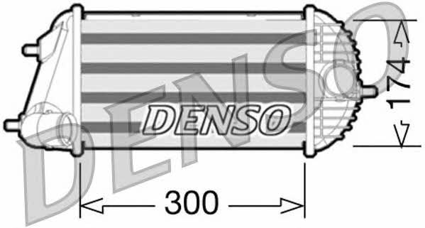 DENSO DIT47001 Інтеркулер DIT47001: Купити в Україні - Добра ціна на EXIST.UA!