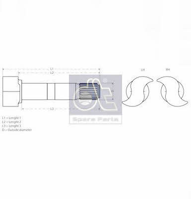 Купить DT Spare Parts 3.62502 по низкой цене в Украине!