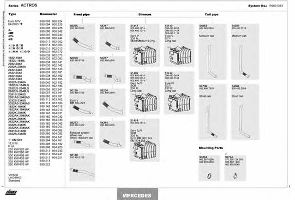 Dinex 150001033 Система випуску відпрацьованих газів 150001033: Купити в Україні - Добра ціна на EXIST.UA!