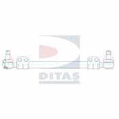 Ditas A1-176 Тяга рульова поперечна A1176: Купити в Україні - Добра ціна на EXIST.UA!