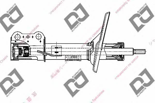 Dj parts DS1700GS Амортизатор підвіски передній правий газомасляний DS1700GS: Купити в Україні - Добра ціна на EXIST.UA!