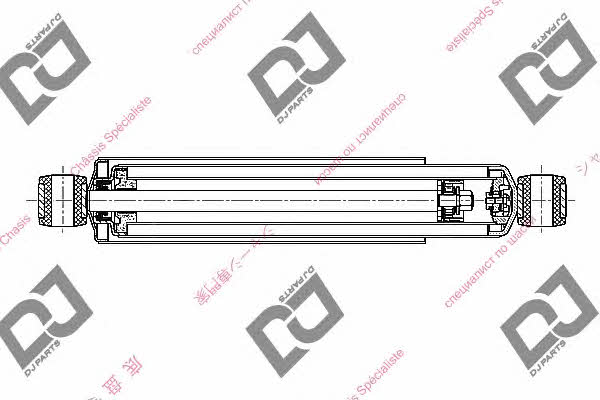 Dj parts DS1604HT Амортизатор підвіски задній масляний DS1604HT: Купити в Україні - Добра ціна на EXIST.UA!