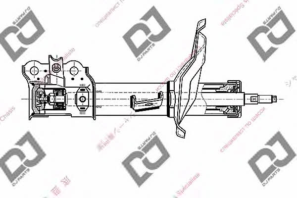 Dj parts DS1728GS Амортизатор підвіски передній лівий газомасляний DS1728GS: Купити в Україні - Добра ціна на EXIST.UA!