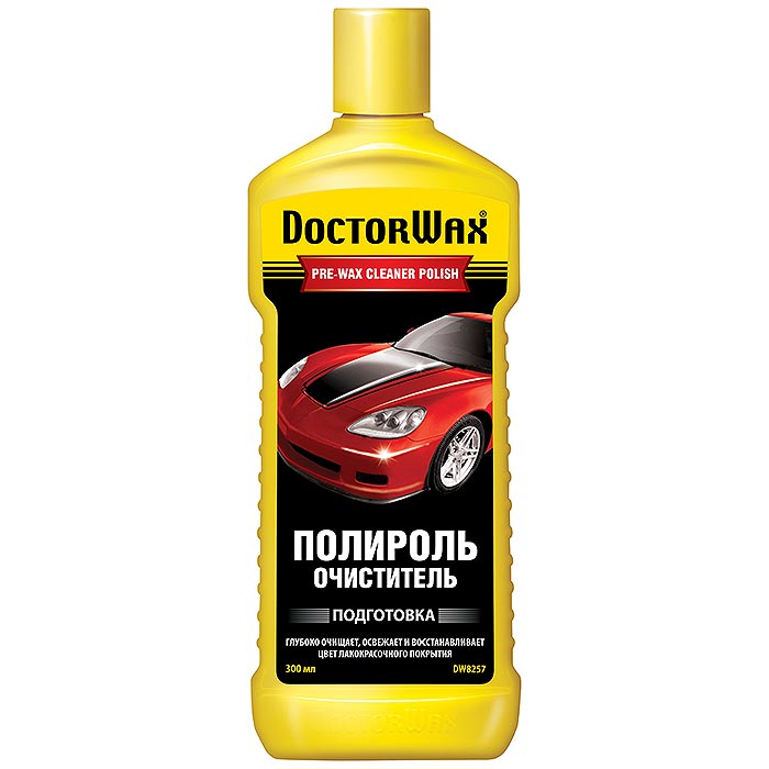 Doctor Wax DW8257 Поліроль-очисник, 300мл DW8257: Купити в Україні - Добра ціна на EXIST.UA!