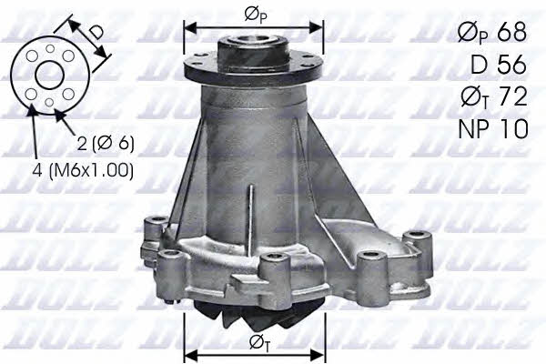Помпа водяная Dolz M276