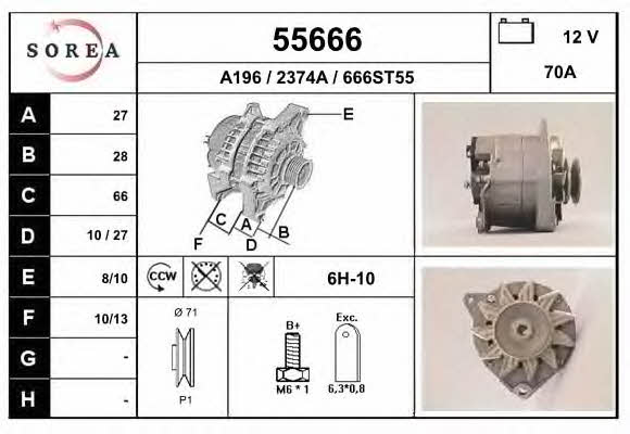 EAI 55666 Генератор 55666: Купити в Україні - Добра ціна на EXIST.UA!