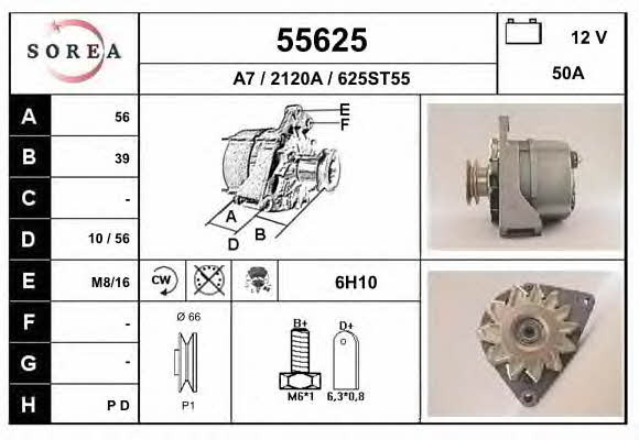 EAI 55625 Генератор 55625: Купити в Україні - Добра ціна на EXIST.UA!