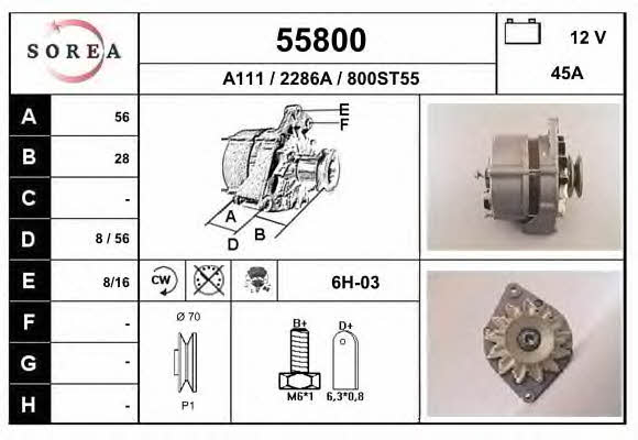 EAI 55800 Генератор 55800: Купити в Україні - Добра ціна на EXIST.UA!
