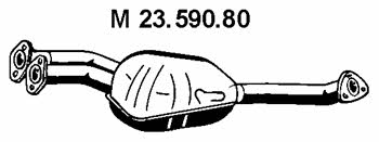 Eberspaecher 23.590.80 Глушник, середня частина 2359080: Приваблива ціна - Купити в Україні на EXIST.UA!