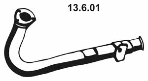 Eberspaecher 13.6.01 Вихлопна труба 13601: Купити в Україні - Добра ціна на EXIST.UA!