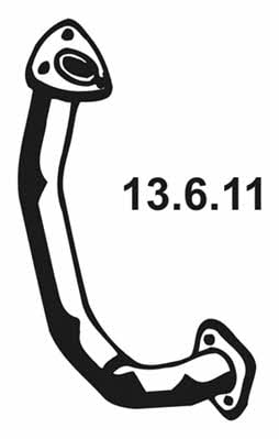 Eberspaecher 13.6.11 Вихлопна труба 13611: Купити в Україні - Добра ціна на EXIST.UA!