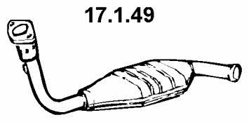 Eberspaecher 17.1.49 Каталізатор 17149: Купити в Україні - Добра ціна на EXIST.UA!